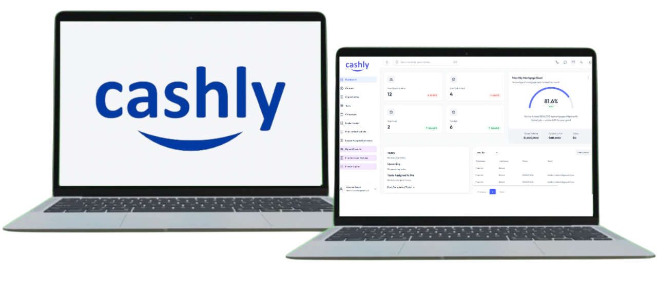 Cashly CRM showcase